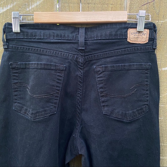 🌿 Vintage Levi’s Black Cotton Bootcut Flare Jeans 🌿 - Picture 4 of 6